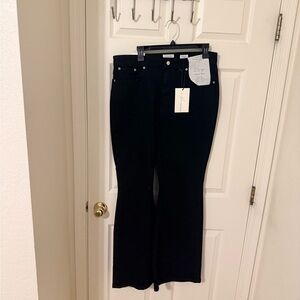 Westbound Women's Black Flare Jeans 12 Long